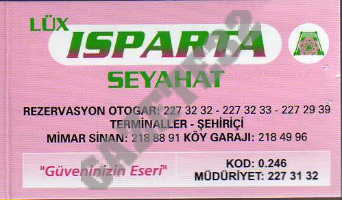 Lux Isparta Seyahat
