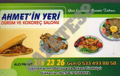 Ahmet'in Yeri