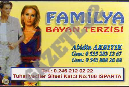Familya Bayan Terzisi