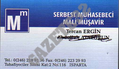 Serbest Muhasebici Mali Müşavir
