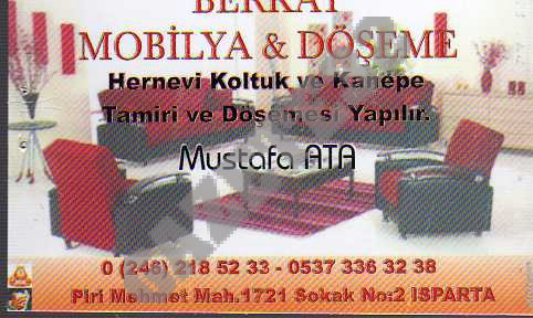 Berkay Mobilya & Döşeme