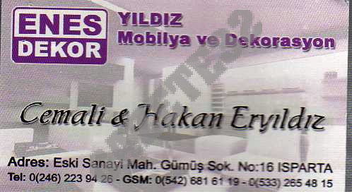 Yıldız Mobilya ve Dekorasyon