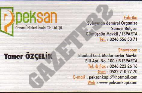 Peksan Orman Ürünleri