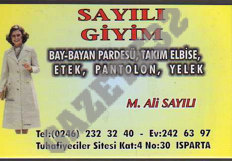 Sayılı Giyim