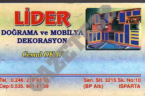 Lider Doğrama ve Mobilya