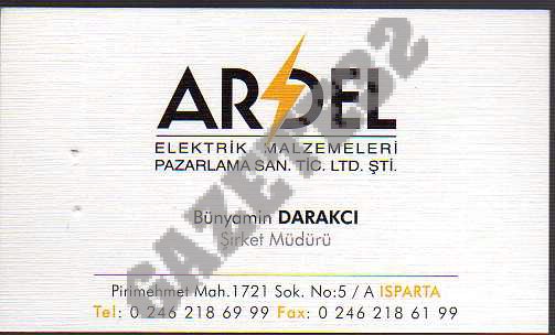 Ardel Elektrik Malzemeleri