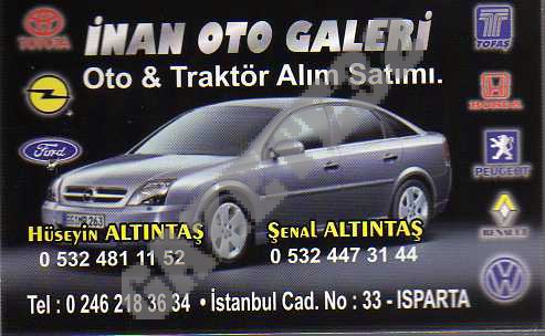 İnan Oto Galeri