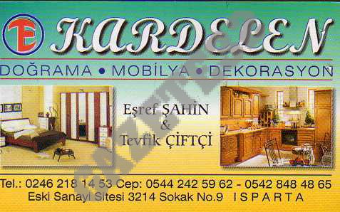 İletişim Bilgileri Telefon : 0 246 218 14 53 /