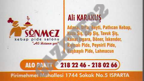 Sönmez Kebap Pide Salonu