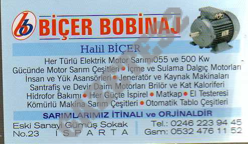 Biçer Bobinaj