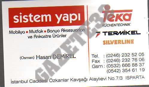 Sistem Yapı