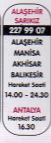 Alaşehir Sarıkız