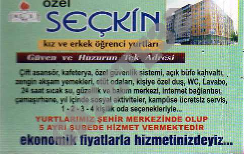 Özel Seçkin Öğrenci Yurtları