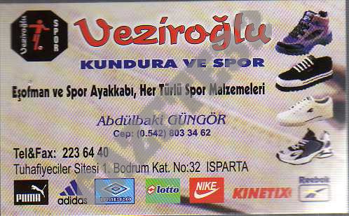 Veziroğlu Kundura ve Spor