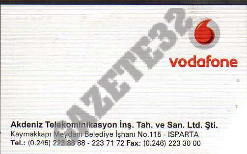 Akdeniz Telekominikasyon Vodafone