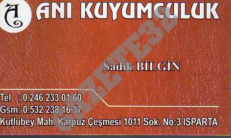 Anı Kuyumculuk