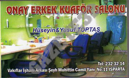 Onay Erkek Kuaför Salonu