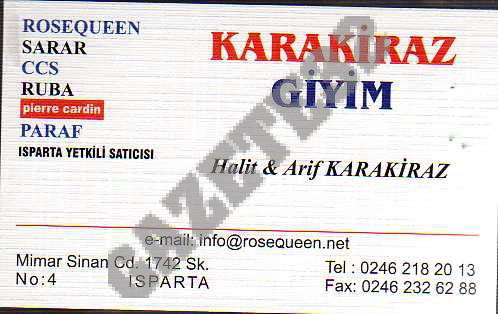 Karakiraz Giyim