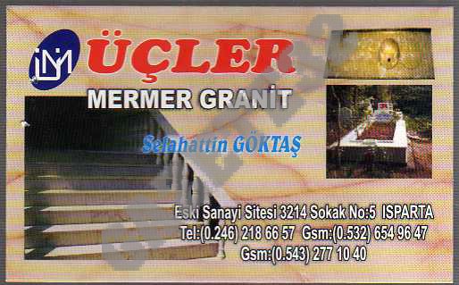 Üçler Mermer