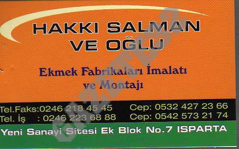 Hakkı Salman ve Oğlu