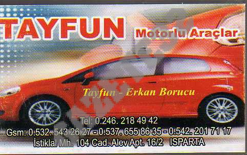 Tayfun Motorlu Araçlar