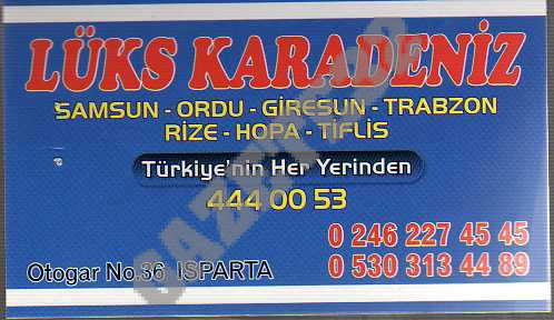 Lüks Karadeniz