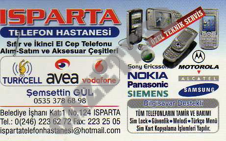 Isparta Telefon Hastanesi