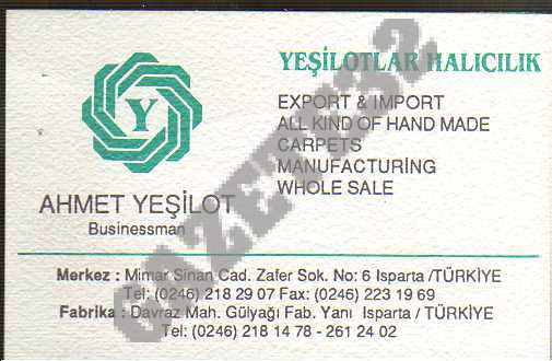 Yeşilotlar Halıcılık