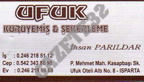 Ufuk Kuruyemiş & Şekerleme