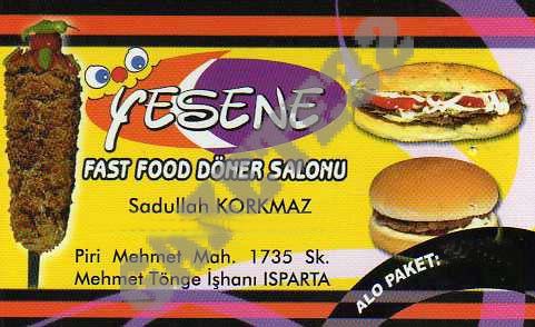 Yesene Fast Food Döner Salonu