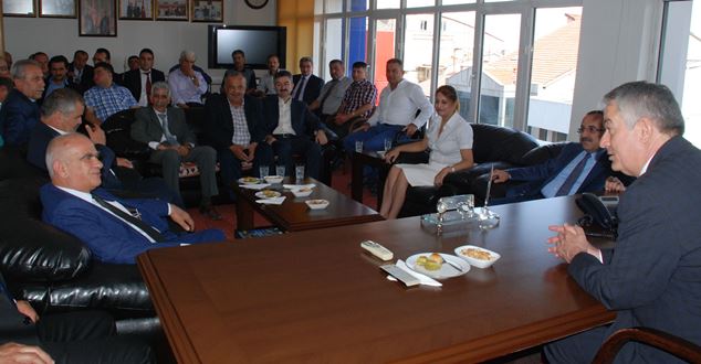 Isparta Ticaret ve Sanayi Odası’nda Bayramlaşma töreni Bayramın ikinci günü