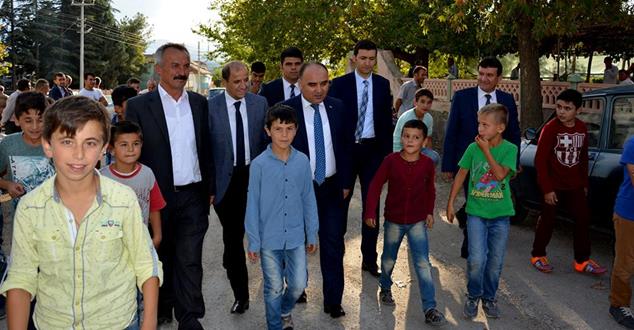 Isparta Valisi Şehmus Günaydın köy ziyaretleri kapsamında merkeze bağlı Bozanönü,