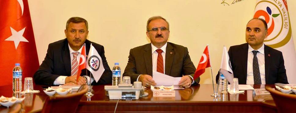 BAKA Yönetim Kurulu Antalya Valiliği’nde toplandı Batı Akdeniz Kalkınma Ajansı