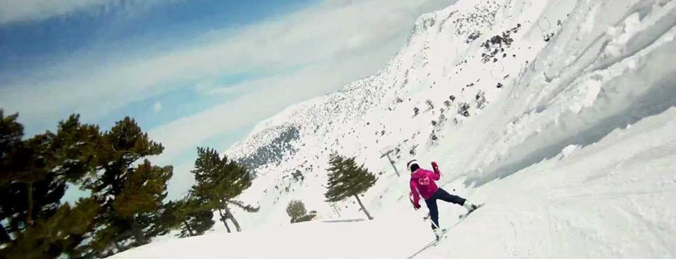 Isparta Davraz Kayak Merkezi’ne mevsimin ilk karı yağdı. 2 bin 635