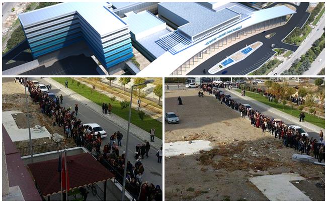 Isparta Şehir Hastanesi inşaatında sona doğru yaklaşılıyor. Bu doğrultuda hastanede