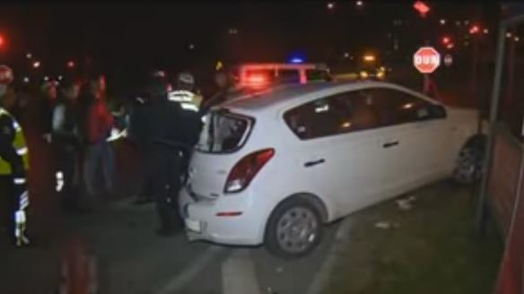 Çünür Kavşağında feci bir trafik kazası meydana geldi. Meydana gelen