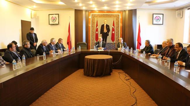 Isparta Valisi Şehmus Günaydın’ın koordinesinde ilimizin ekonomik durumunu ve potansiyelinin,