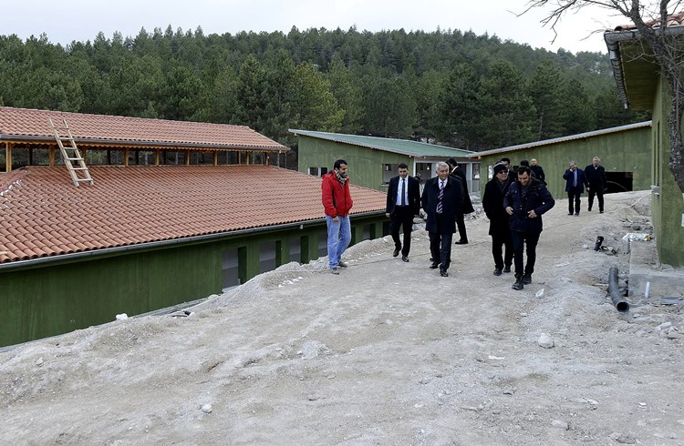 Isparta Belediyesi eski Burdur Yolu üzerinde Hayvan Barınağı kurma çalışmalarına
