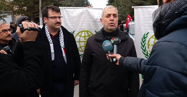 Isparta’da Halep’te yaşanan insanlık dramına dikkat çekmek amacıyla Halepe Yol