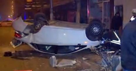 Isparta'da meydana gelen feci kazada araç takla attı. Kazada 2