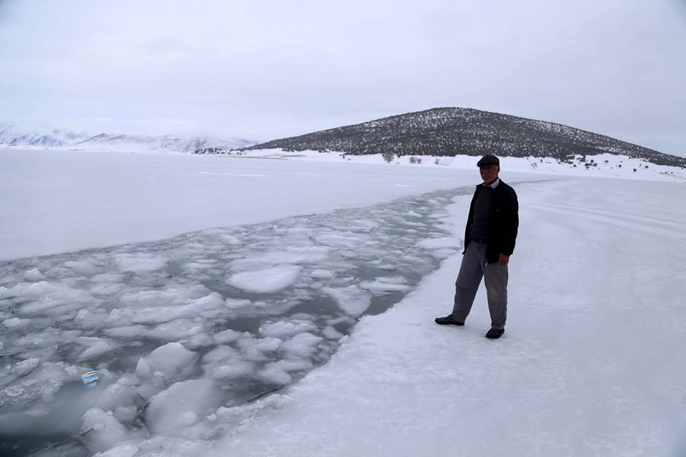 Türkiye’nin en büyük tatlı su gölü Beyşehir’deki Mada Adası’nda yaşayanlar,