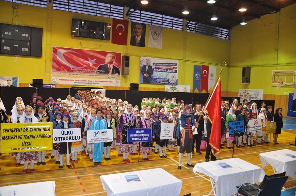 Isparta Gençlik Hizmetleri ve Spor İl Müdürlüğü organizasyonunda Okullararası Küçük-Yıldız-Gençler
