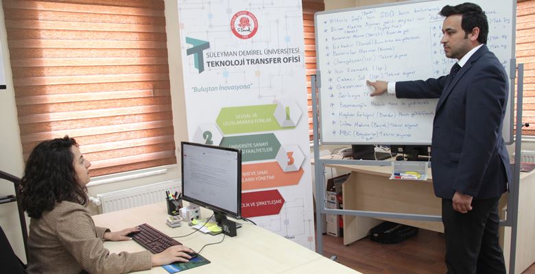 Süleyman Demirel Üniversitesi genel şemsiyesi altındaki Teknoloji Transfer Ofisi (TTO)