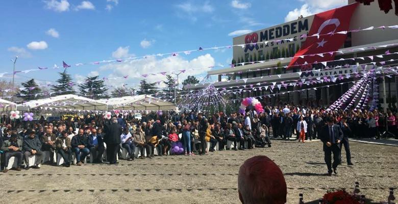 Isparta’da bir süre önce hasta kabulüne başlayan Özel MEDDEM Hastanesi, resmi