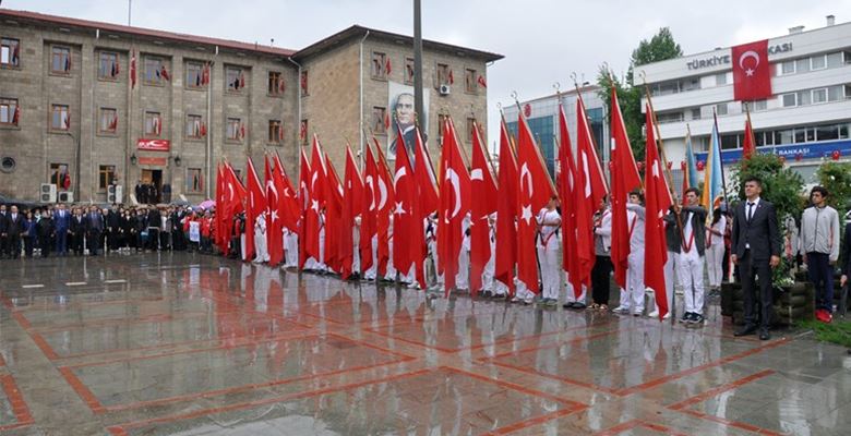 Gazi Mustafa Kemal Atatürk’ün, Samsun’a çıkışının 98. Yıldönümü Atatürk’ü Anma