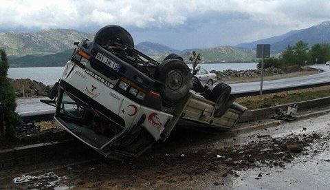 Eğirdir-Gelendost karayolunda meydana gelen feci kazayı dün ekranlara taşımıştık. Lise
