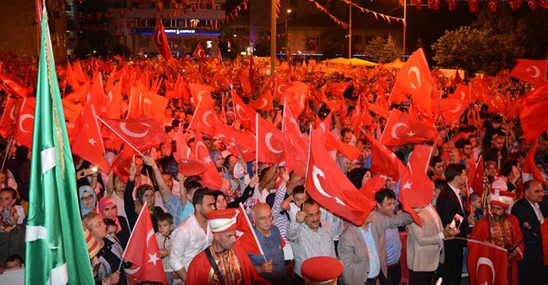 Isparta’da 15 Temmuz Şehitleri Anma Demokrasi Milli Birlik Günü etkinlikleri