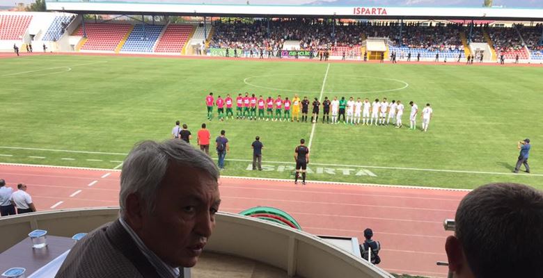 Türkiye Ziraat Kupası 1. tur eleme maçında bugün temsilcimiz Isparta