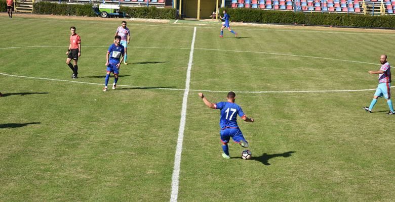 Isparta 1. Amatör Lig’de mücadele eden Eğirdir Belediyespor futbol takımı