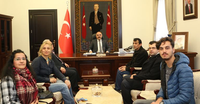 Isparta Valisi Şehmus Günaydın Altı Nokta Körler Derneği Isparta Şube